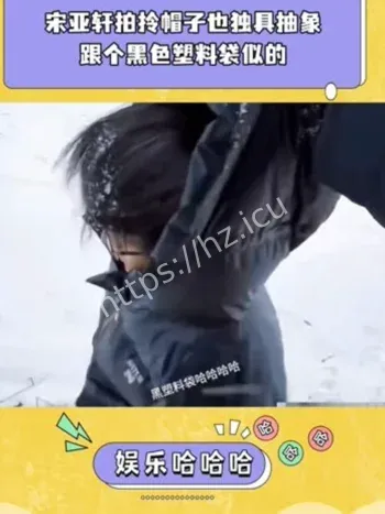 宋亚轩抽象拎帽